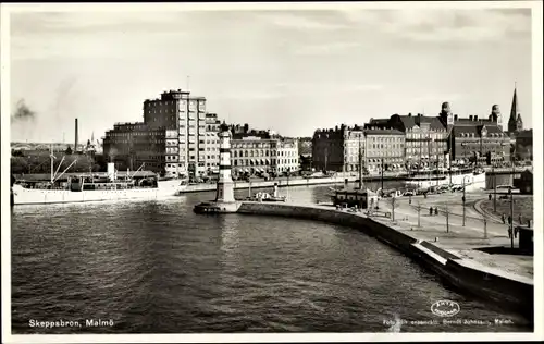 Ak Malmö Schweden, Skeppsbron