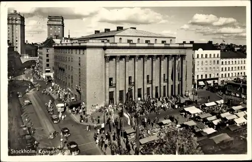 Ak Stockholm Schweden, Konserthuset