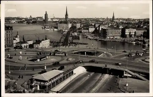 Ak Stockholm Schweden, Slussen