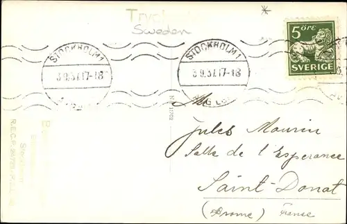 Ak Stockholm Schweden, Riddarhuset