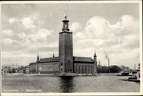 Ak Stockholm Schweden, Stadshuset