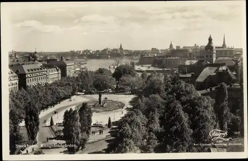 Ak Stockholm Schweden, Kungsträdgården