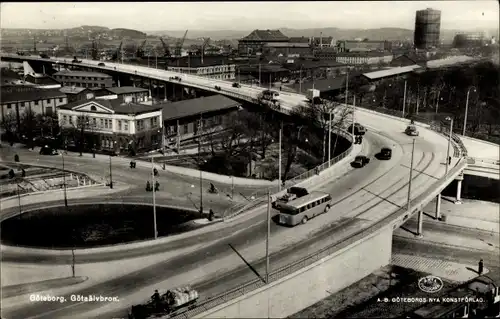 Ak Göteborg Schweden, Götaälvbron