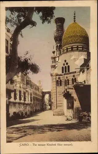 Ak Cairo Kairo Ägypten, Mosquée Khairbek