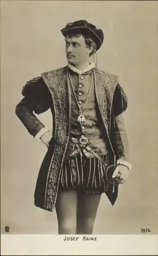 Ak Schauspieler Josef Kainz, Portrait