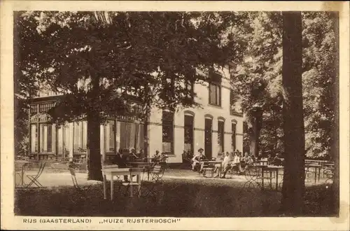 Ak Rijs Gaasterland Friesland Niederlande, Huize Rijsterbosch