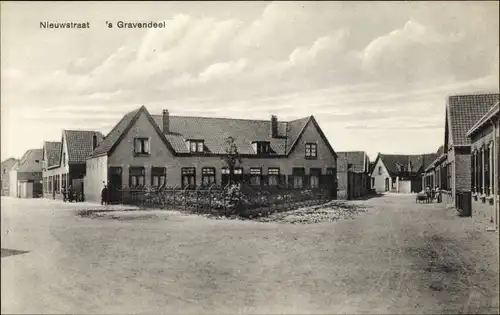 Ak 's Gravendeel Südholland, Nieuwstraat