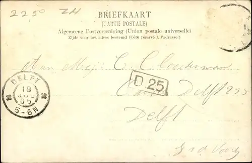 Ak Brielle Südholland, Havenhoofd