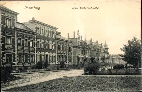 Ak Ronneburg in Thüringen, Kaiser Wilhelm-Straße