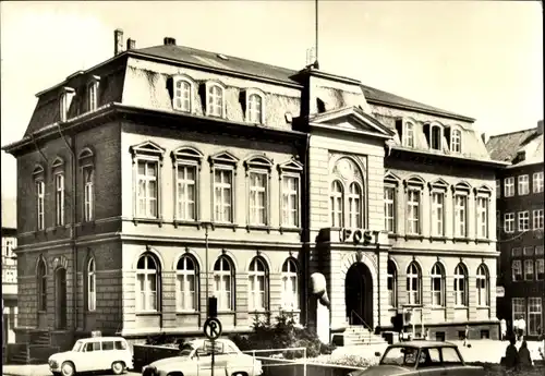 Ak Mühlhausen in Thüringen, Karl-Marx-Platz, Postamt