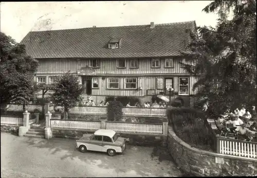 Ak Trautenstein Oberharz am Brocken, Konsum-Gaststätte Bergeshöh