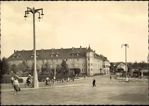 Ak Heidenau in Sachsen, Platz der Befreiung