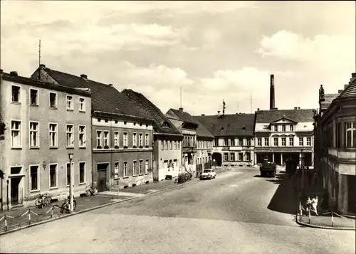 Ak Vetschau im Spreewald, Marktplatz