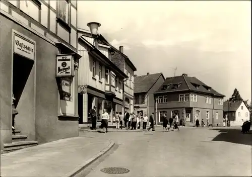 Ak Benneckenstein Oberharz, Ernst Thälmann Straße