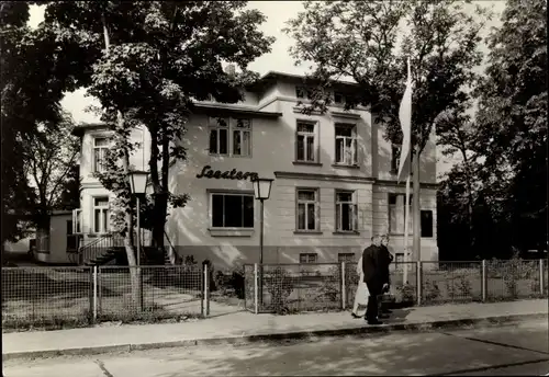 Ak Ostseebad Prerow auf dem Darß, FDGB-Erholungsheim Seestern