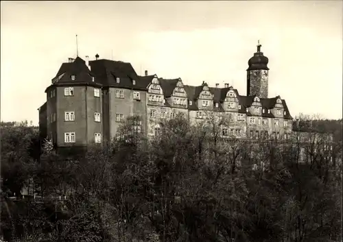 Ak Greiz im Vogtland, Oberes Schloss, Landesarchiv