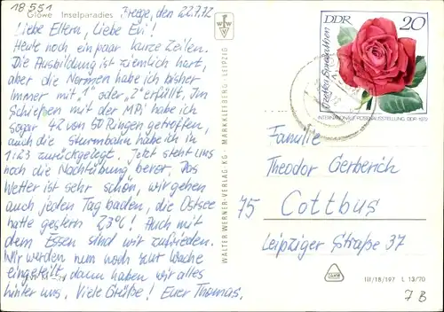 Ak Glowe auf Rügen, Inselparadies