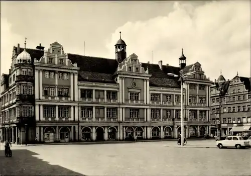 Ak Torgau an der Elbe, Rathaus
