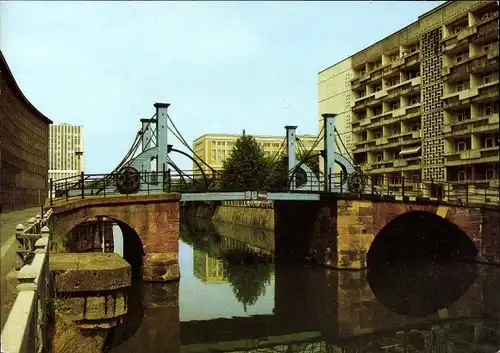 Ak Berlin Mitte, Jungfernbrücke