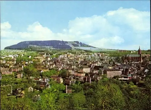 Ak Annaberg Buchholz im Erzgebirge, Panorama, Blick zum Pöhlberg