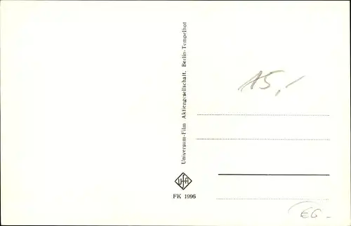 Ak Schauspielerin Eva Probst, Portrait, Autogramm