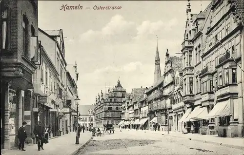 Ak Hameln in Niedersachsen, Osterstraße