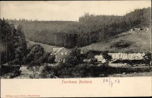 Ak Blankenhain in Thüringen, Forsthaus Reisberg