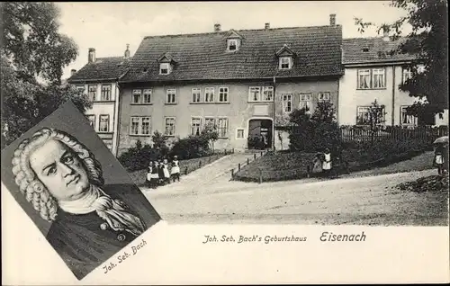 Ak Lutherstadt Eisenach Thüringen, Joh. Seb. Bachs Geburtshaus