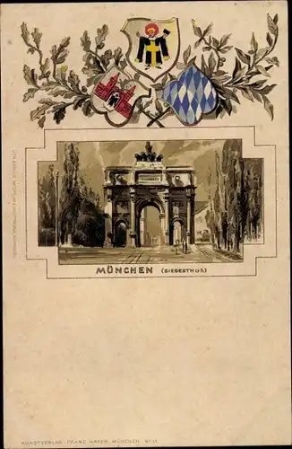 Wappen Litho München, Siegestor