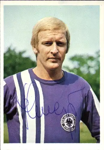 Sammelbild Nr. 320, Karl Heinz Schnellinger, Fußballer, Portrait, Autogramm