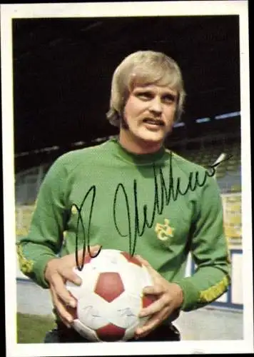 Sammelbild Nr. 102, Hellström, Fußballer, Portrait, Autogramm, 1. FC Kaiserslautern