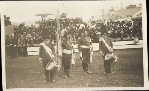 Foto Ak München Bayern, Oktoberfest 1910, Trommler