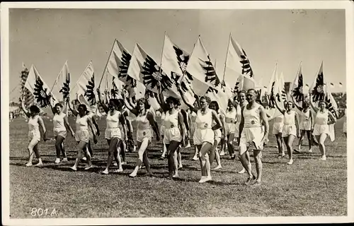 Ak Stuttgart in Baden Württemberg, 15. Deutsches Turnfest, 22 Juli 1933