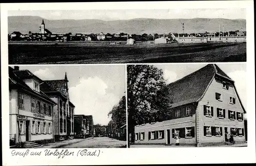 Ak Urloffen Appenweier in Baden Schwarzwald, Gasthaus zur Krone, Totalansicht