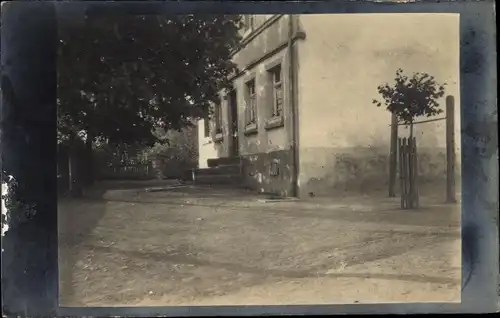 Foto Ak Baumholder im Westrich, Geschäftshaus ? Gasthaus? Wohnhaus?