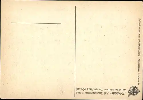 Künstler Ak Ostseebad Travemünde Lübeck, Friedrichs Aal Transportschiffe, Aalhälter Station