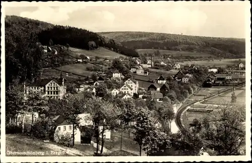 Ak Oberneuschönberg Olbernhau Erzgebirge, Gesamtansicht