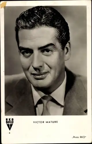 Ak Schauspieler Victor Mature