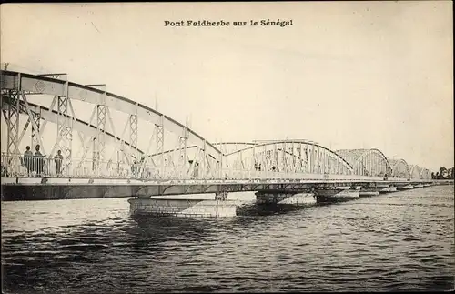 Ak Saint Louis Senegal, Le Pont Faidherbe