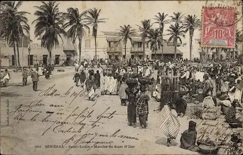 Ak Saint Louis Senegal, Marché de Guet N'Dar
