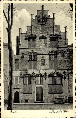 Ak Veere Zeeland Niederlande, Schotsche Huis