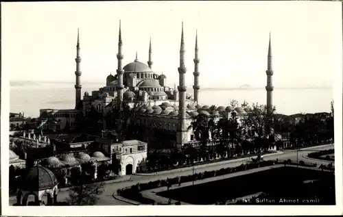 Foto Ak Istanbul Türkei, Sultan Ahmet Camii, Palast