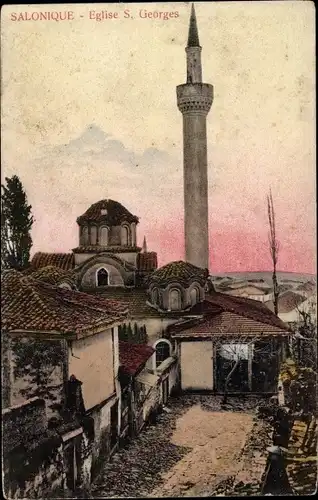 Ak Thessaloniki Saloniki Griechenland, Eglise S. Georges
