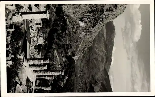 Foto Ak Delphi Griechenland, Vue sur le Temple d'Apollon, le Gymnase et Marmaria