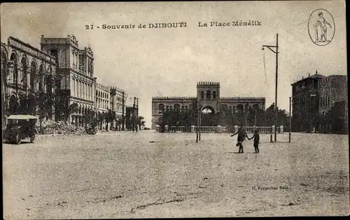 Ak Djibouti Dschibuti, La Place Ménélik