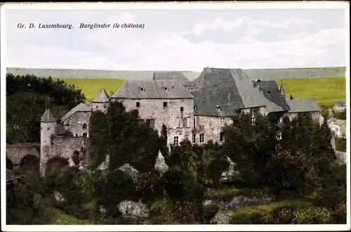 Ak Luxemburg Luxembourg, Burglinster, le Chateau