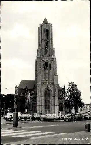 Ak Arnhem Gelderland Niederlande, Grote Toren
