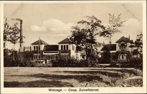 Ak Wolvega Friesland Niederlande, Coop. Zuivelfabriek