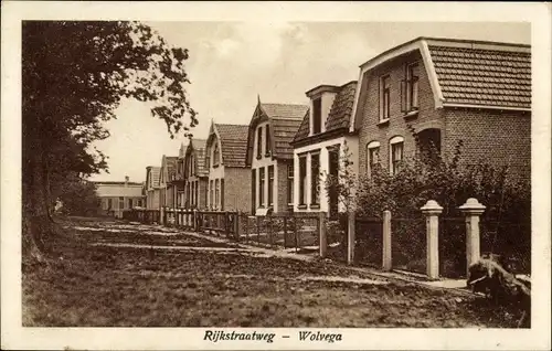 Ak Wolvega Friesland Niederlande, Rijkstraatweg