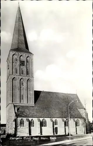 Ak Hengelo Overijssel Niederlande, Ned. Herv. Kerk